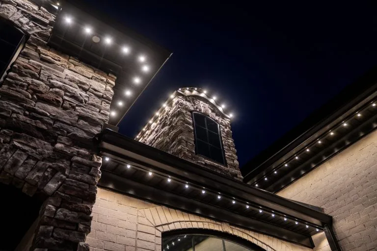 gemstone lights installation candler park Knoxville