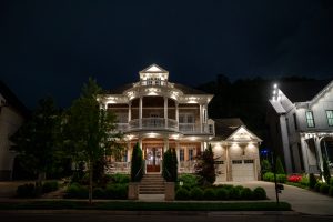 gemstone lights installation sylvan park tennessee