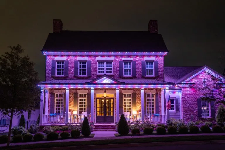 gemstone lights installation west end tennessee