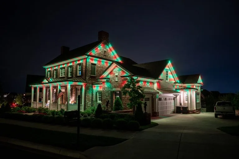 buckhead Knoxville permanent christmas lights installation