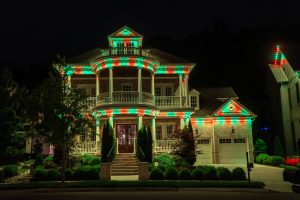 Evening Facade Featuring permanent outdoor lighting Presets