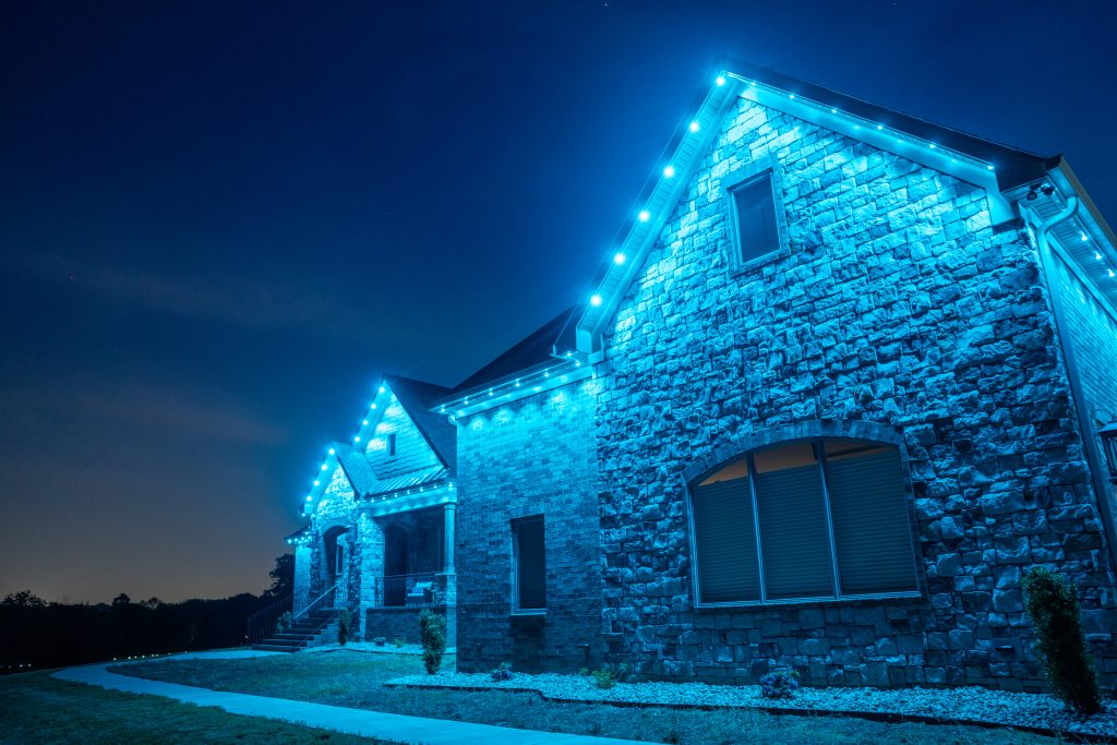 permanent christmas lights near buckhead atlanta home