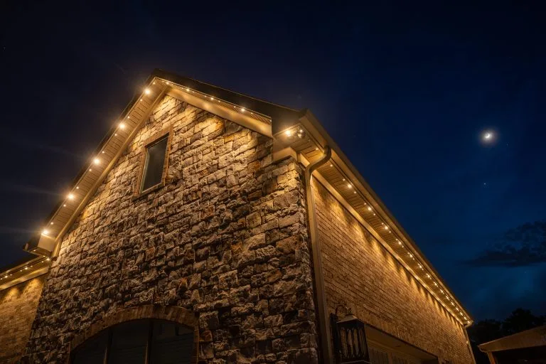 soffit & under-eave lighting installation midtown Knoxville