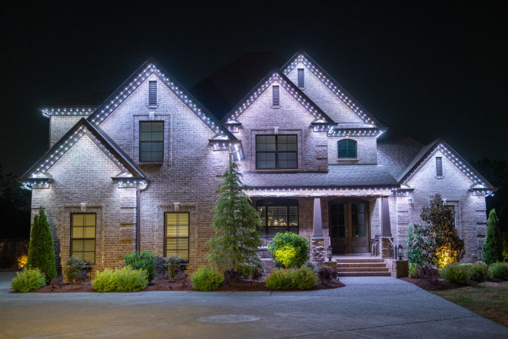 aurora lighting permanent outdoor lighting tennessee home
